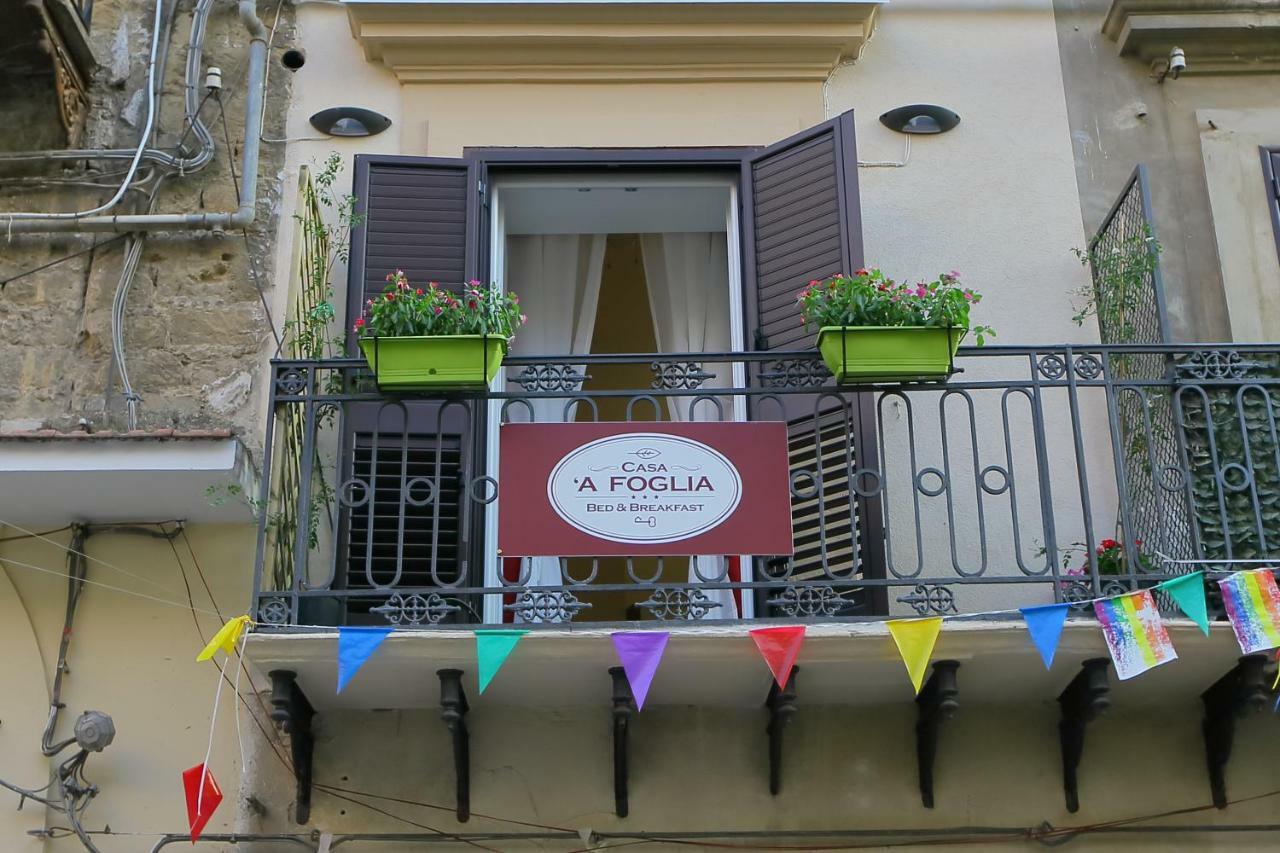 B&B Casa 'A Foglia 卡尔塔尼塞塔 外观 照片